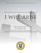 I Will Arise Unison/Two-Part choral sheet music cover